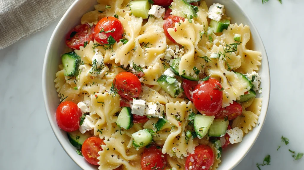 Bow Tie Pasta Salad - Easy & Delicious Weeknight Delight 9 Bow Tie Pasta Salad
