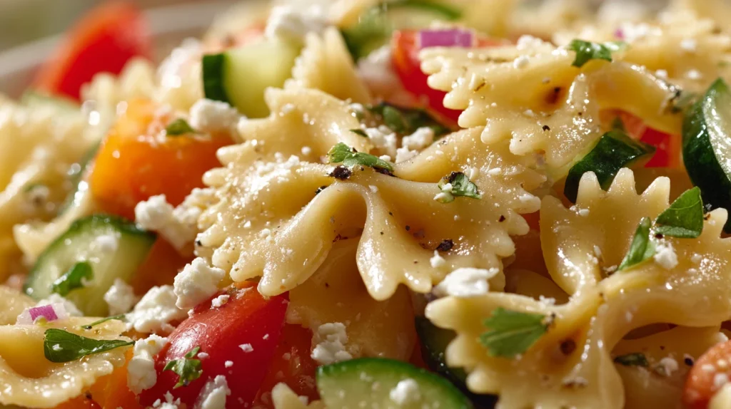 Bow Tie Pasta Salad - Easy & Delicious Weeknight Delight 2 Bow Tie Pasta Salad