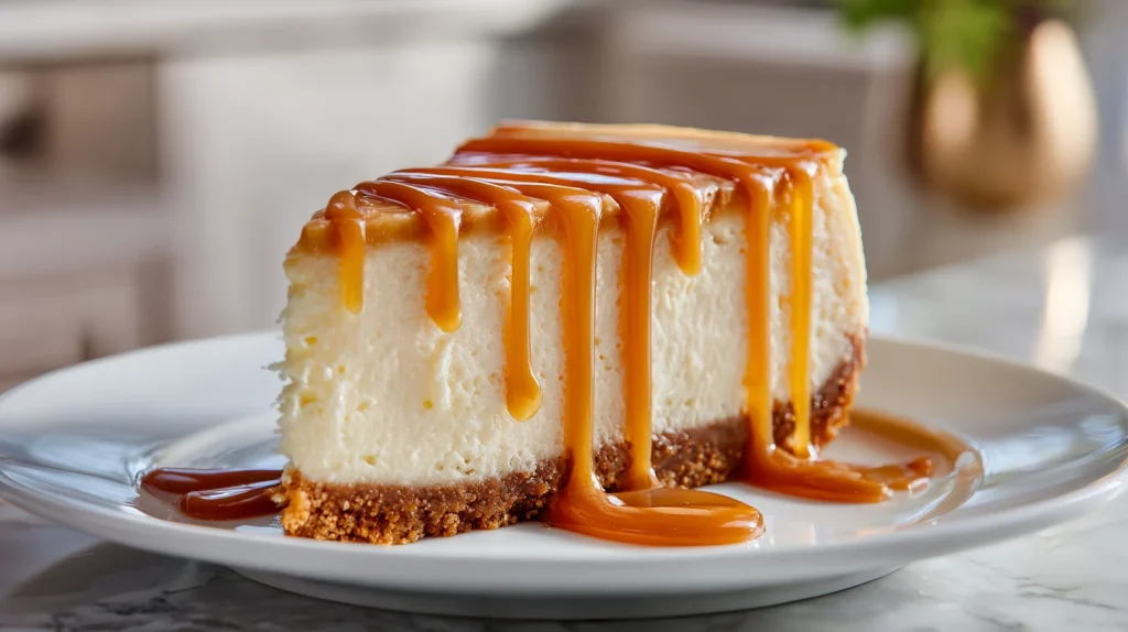 Caramel Cheesecake – Homemade Turtle Cheesecake Dessert 2 Caramel Cheesecake