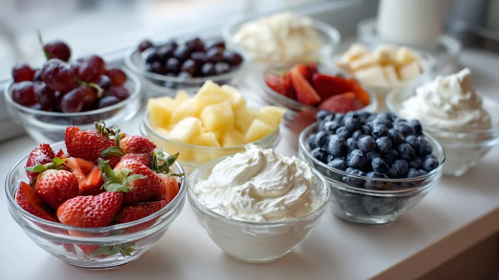 Creamy Cheesecake Fruit Salad - Fresh & Delicious Dessert 2 cheesecake fruit salad