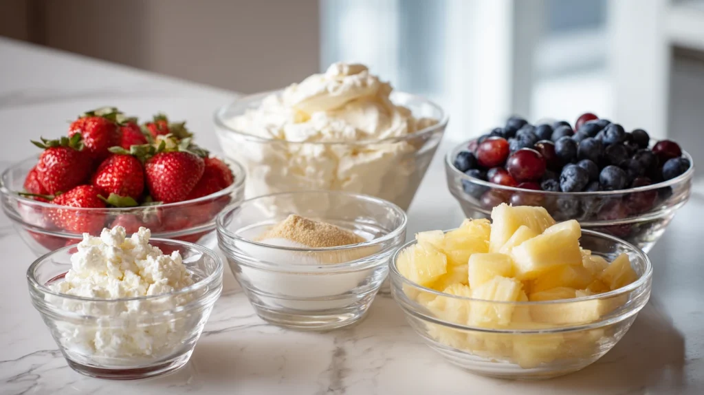 Easy Cheesecake Salad Recipe - Creamy & Fruity Delight 3 Cheesecake Salad