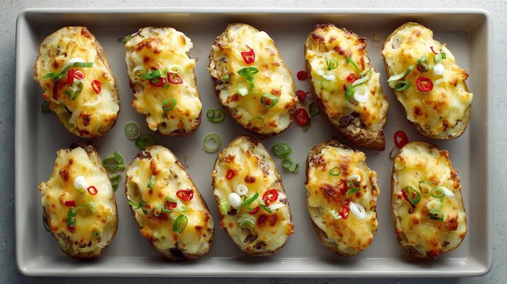 Cheesy Twice-Baked Potatoes - Easy, Delicious & Loaded 12 Cheesy Twice-Baked Potatoes