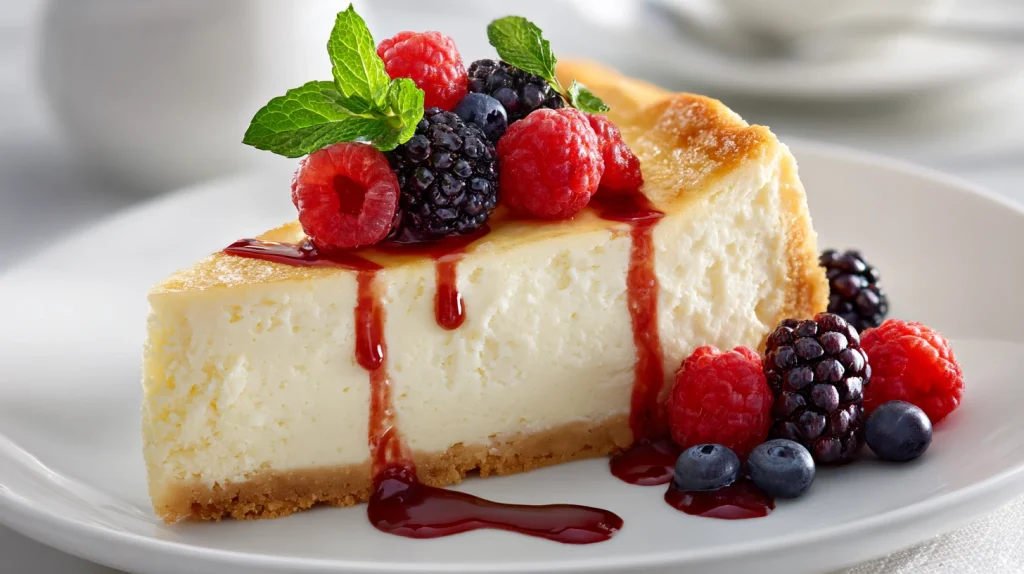 Cottage Cheese Cheesecake Recipe - Creamy, Light, and Protein Packed 2 Cottage Cheese Cheesecake