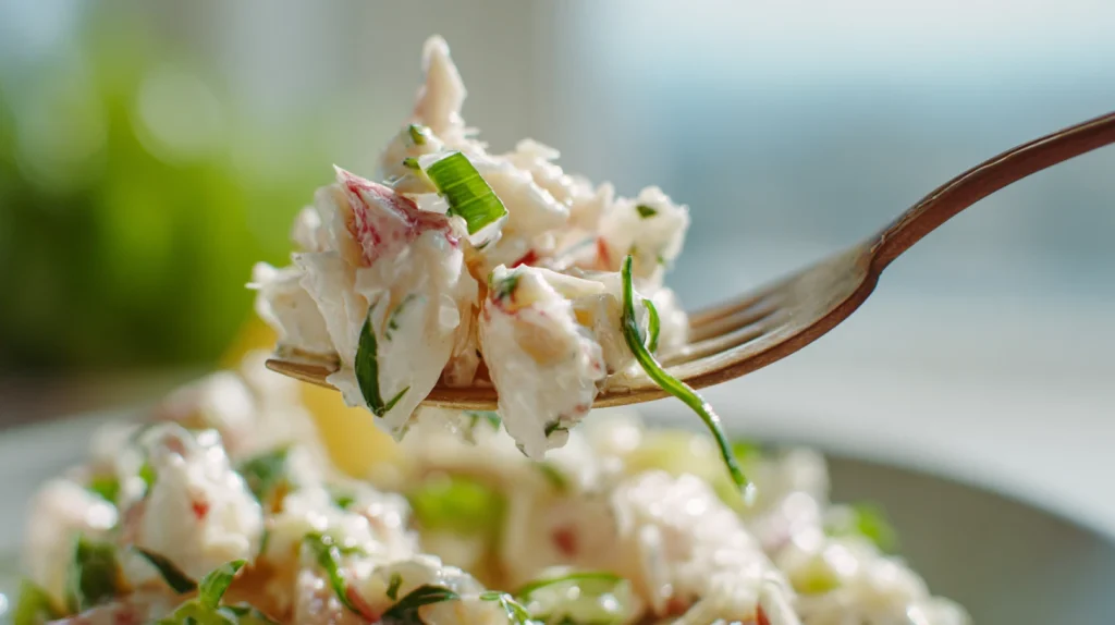 Best Crab Salad Recipe - Creamy Fresh Seafood Summer Salad 2 Crab Salad Recipe