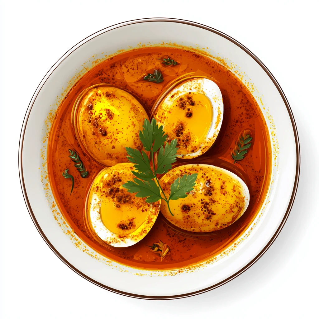 Best Egg Curry Recipe - Rich, Comforting, and Full of Flavor 4 egg curry vector