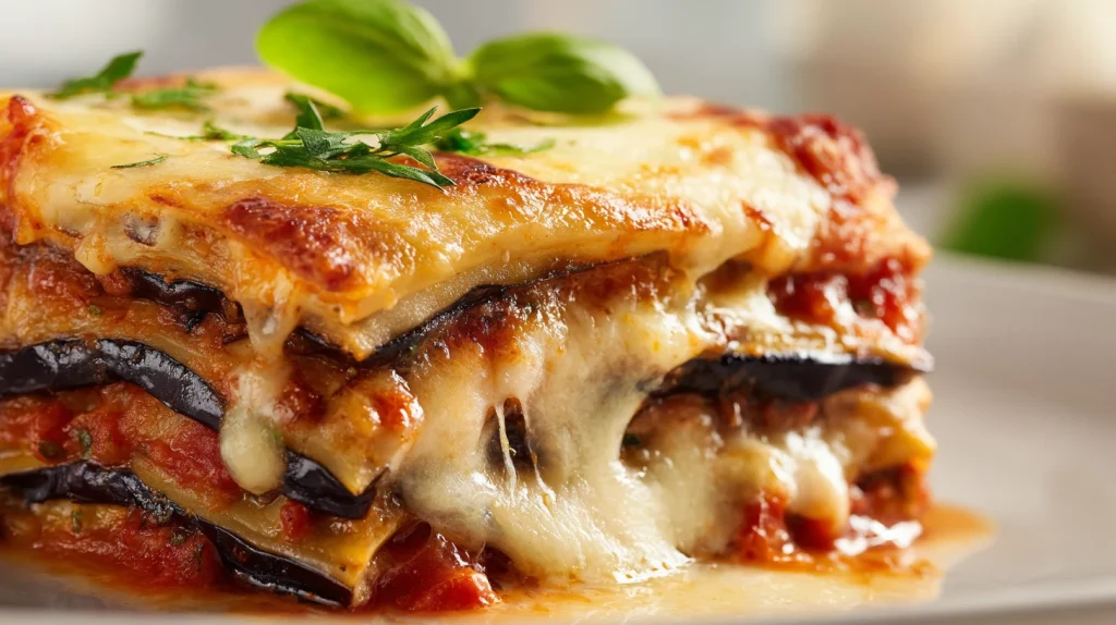 Best Eggplant Lasagna Recipe - Rich, Cheesy, and Healthy 2 Eggplant Lasagna