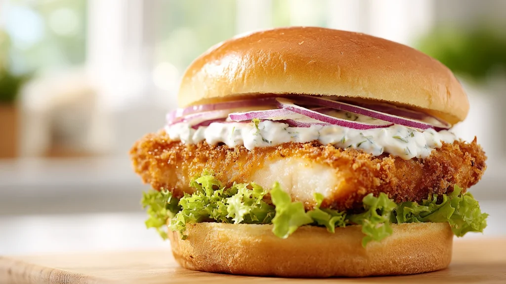Easy Fish Sandwich Recipe - Crispy, Juicy & Flavor Packed 11 Fish Sandwich