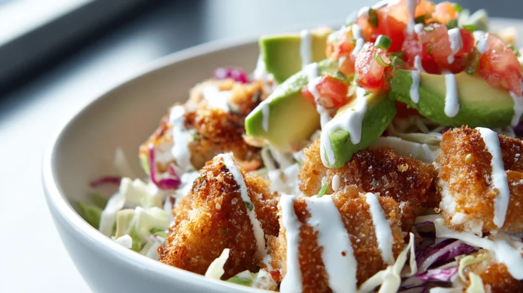 Fish Taco Bowl Recipe - Fresh and Flavor Packed Family Meal 2 Fish Taco Bowl