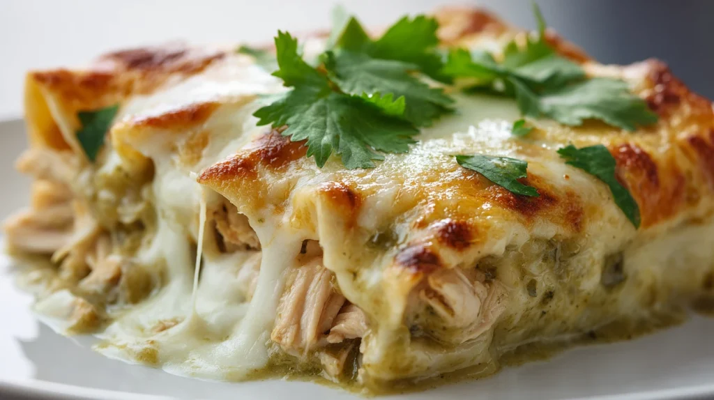 Green Chili Chicken Enchiladas Recipe - Easy Flavorful Meal 10 Green Chili Chicken Enchiladas