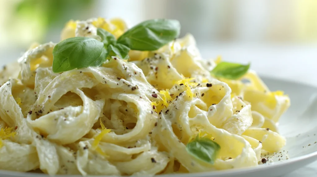 Lemon Ricotta Pasta Recipe - Creamy & Easy Italian Food 2 Lemon Ricotta Pasta
