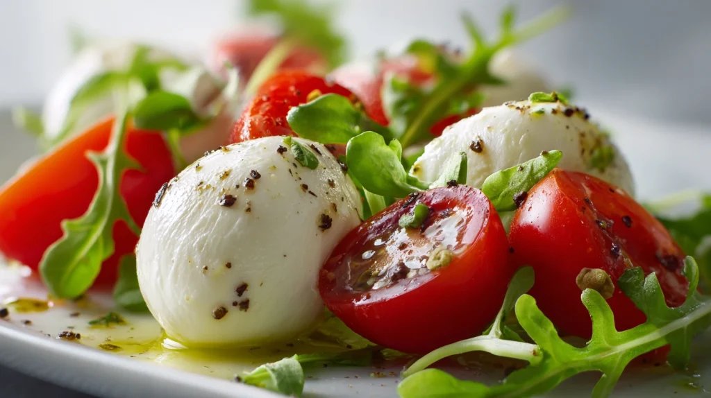 Fresh Mozzarella Salad Recipe - Light and Flavorful Meal 2 Mozzarella Salad