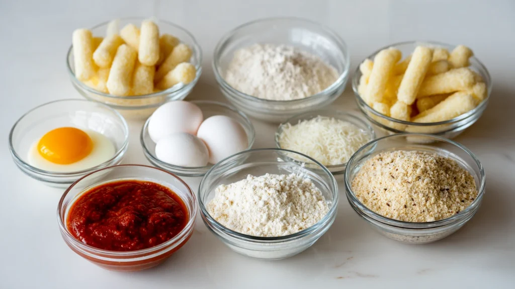 Cheesy Mozzarella Sticks Recipe - Easy Party Favorite Snack 2 Mozzarella Sticks