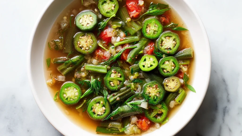 Flavor Packed Cozy Okra Soup - Easy Homemade Recipe 11 Okra Soup