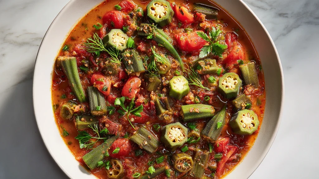 Best Okra Stew Recipe - Most Delicious Homemade Dinner 11 Okra Stew