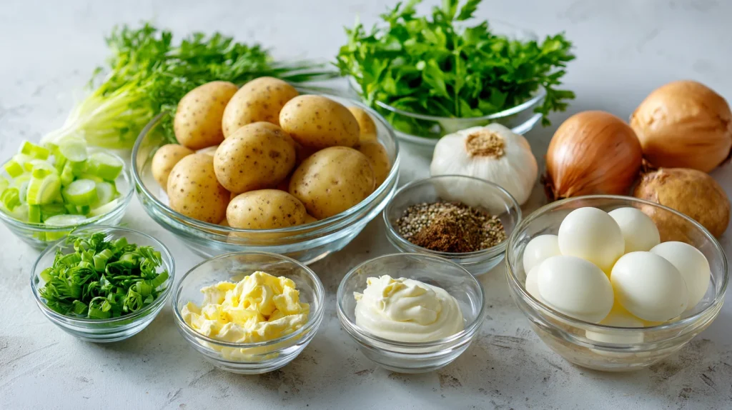 Creamy Potato Salad With Egg Recipe 3 Potato Salad With Egg