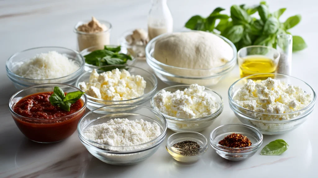 Easy Ricotta Pizza Recipe - Fresh Homemade Flavor 3 Ricotta Pizza