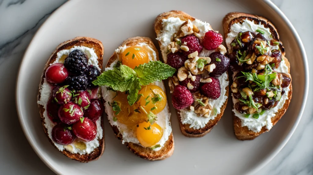 Ricotta Toast Recipe - Creamy, Fresh & Healthy Breakfast 10 Ricotta Toast