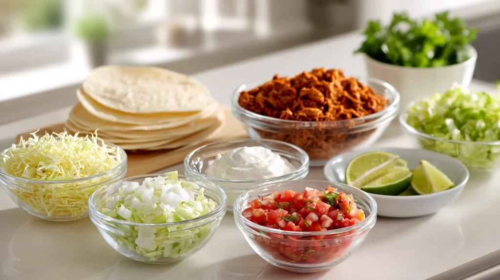 Shredded Chicken Tacos Recipe - Easy, Juicy & Flavor-Packed 2 Shredded Chicken Tacos