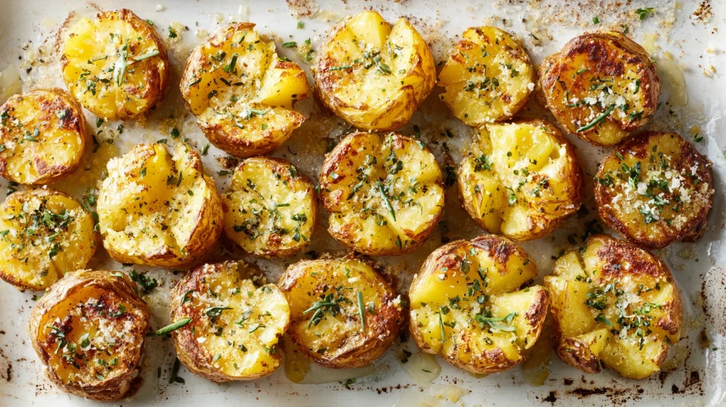 Smashed Potatoes – Crispy and Flavorful Homemade Meals For Dinner 11 Potatoes