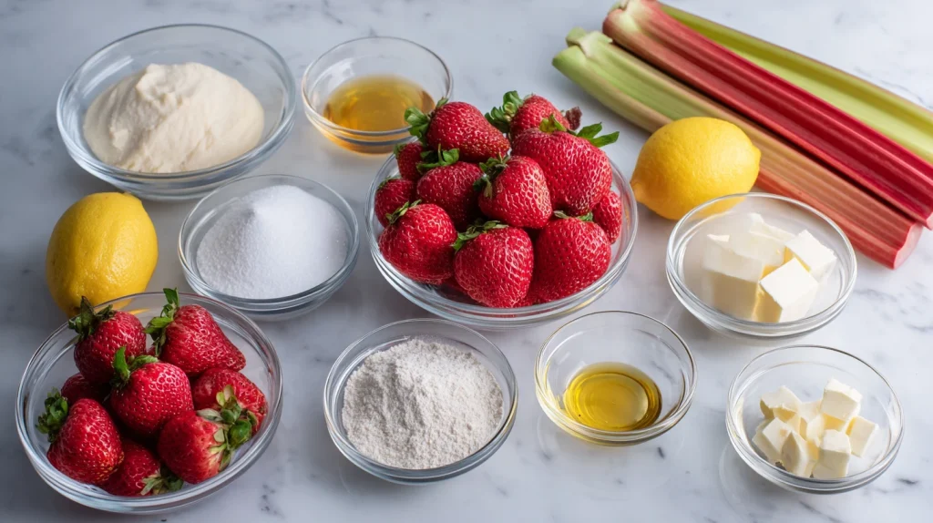 Easy Strawberry Rhubarb Pie - Sweet & Tangy Hearty Dessert 3 Strawberry Rhubarb Pie