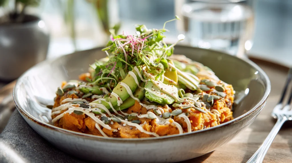 Sweet Potato Bowl Recipe - Healthy, Filling, and Full of Flavor 2 Sweet Potato Bowl