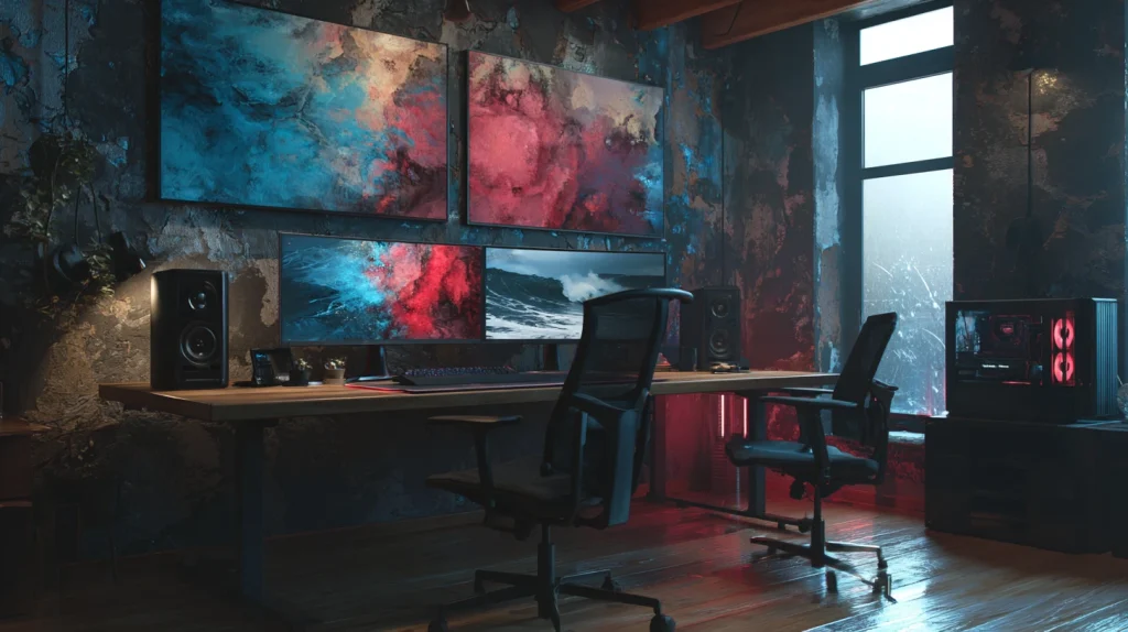 8 Best Home Office Ideas for Women 5 u2124897212 Add Desks Aesthetic Elements for Visual Appeal e1d6be4c e2cb 4d2d a626 589b51df4248 0