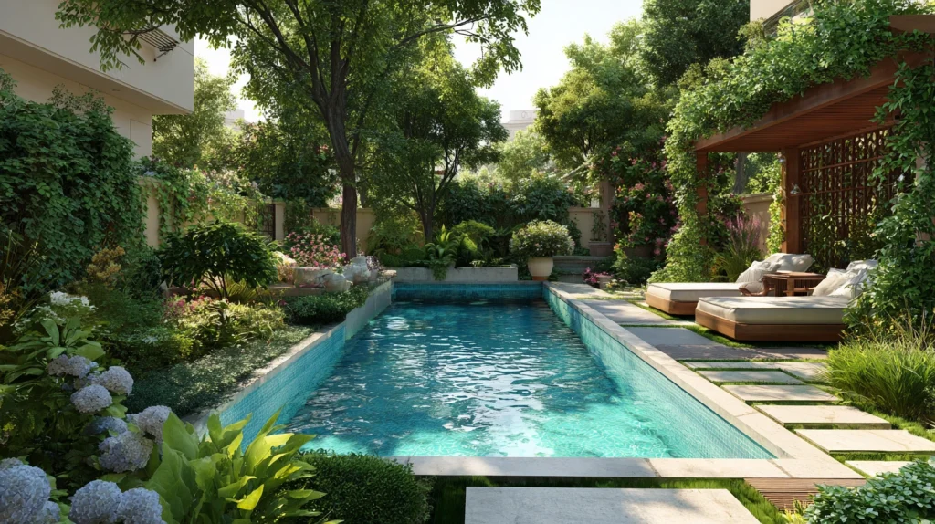 6 Famous Pool Landscaping Backyard Ideas 7 u2124897212 Backyard Design With Pool and Garden Integration 135316a8 7cdb 4c81 8713 95c5ac665bde 0