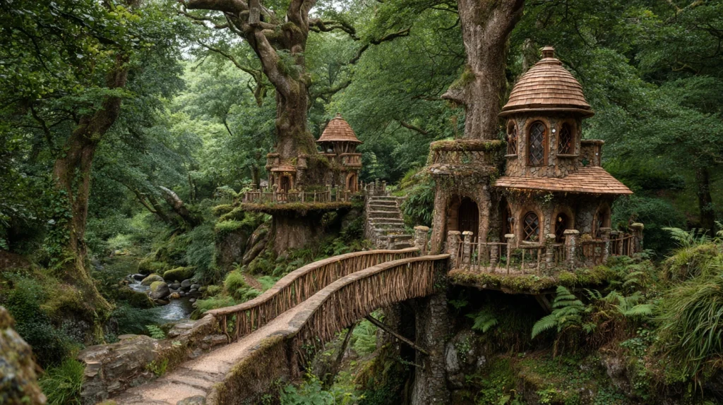 8 Best Fairy Garden Backyard Ideas 4 u2124897212 Fairy Tree Houses for Elevated Fantasy Design a 92b683c0 7114 43ce a29c 12ba1fa682da 3