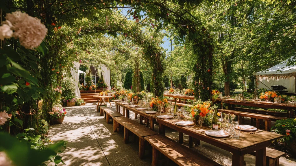 9 Famous Backyard Garden Wedding Ideas 2 u2124897212 Garden Summer Wedding for Bright Outdoor Celebrat 1e334dfe f56d 4370 a34a b99c27d0dd94 2