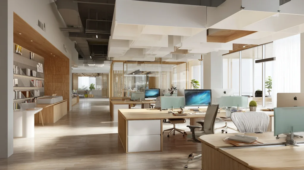 7 Famous Home Office Ideas 5 u2124897212 Light Colored Office for Open Atmosphere ar 169 813cb1fc ac12 4cbf afdd 47eeba3c6a13 3