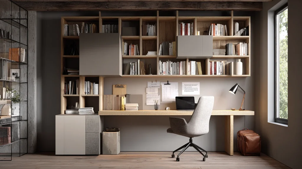 7 Famous Home Office Ideas 4 u2124897212 Office Desk and Shelves for Smart Storage ar 16 81b791df 7d31 4016 a5fc 7cbfc8438167 2