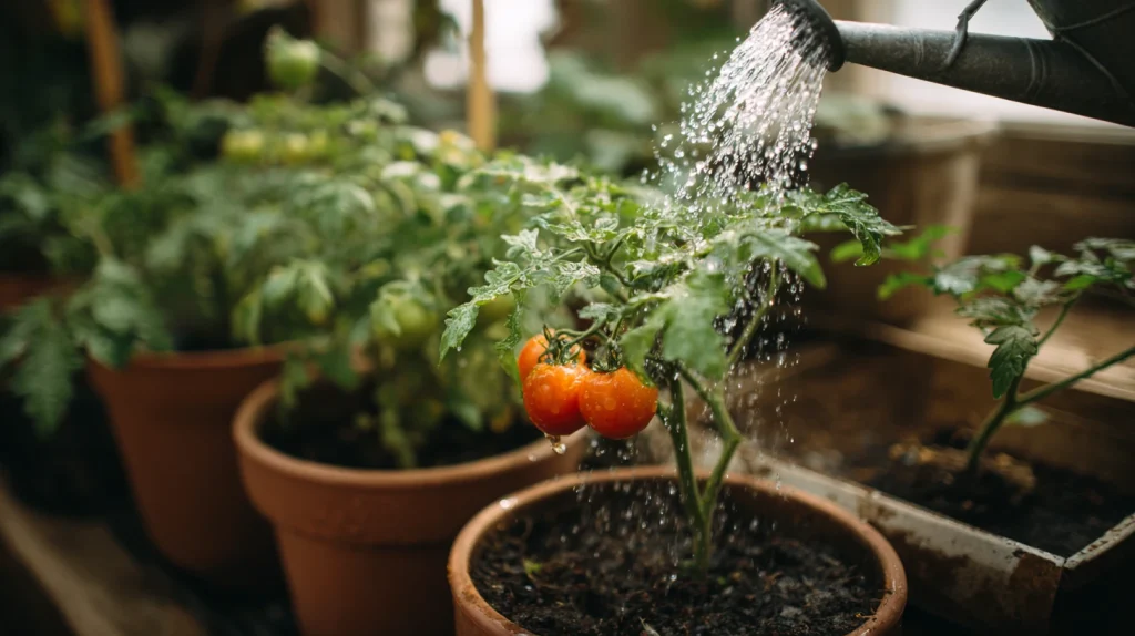7 Best How To Care For Determinate vs Indeterminate Tomatoes Ideas 5 u2124897212 Watering Techniques for Healthy Indoor Tomato Pla 18a25317 1792 4219 9a46 4baf3812e134 2