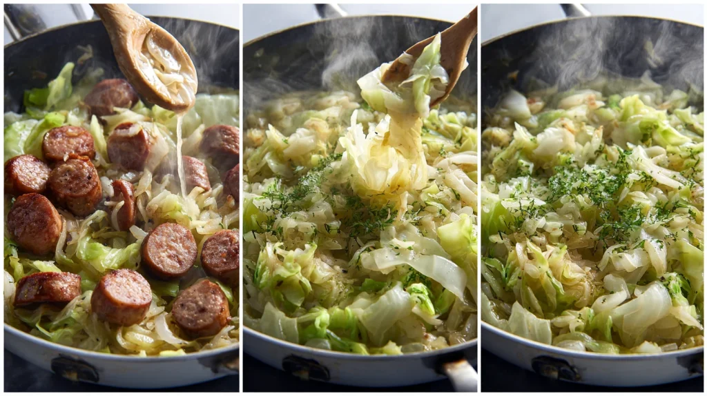 Cabbage and Sausage Recipes That Are Easy, Hearty, and Full of Flavor 11 u2124897212 step by step preparation of cabbage and sausage s 9677d657 a62f 4014 b881 f94a893182da 3