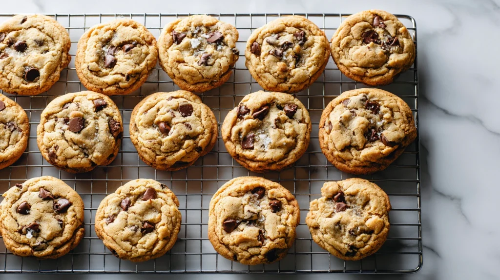 Brown Butter Chocolate Chip Cookies Recipe That Tastes Rich, Crispy, and Soft 15 u2124897212 top down view of brown butter chocolate chip cook 7466fa35 bb01 4355 b904 1aba4b74d1aa 1
