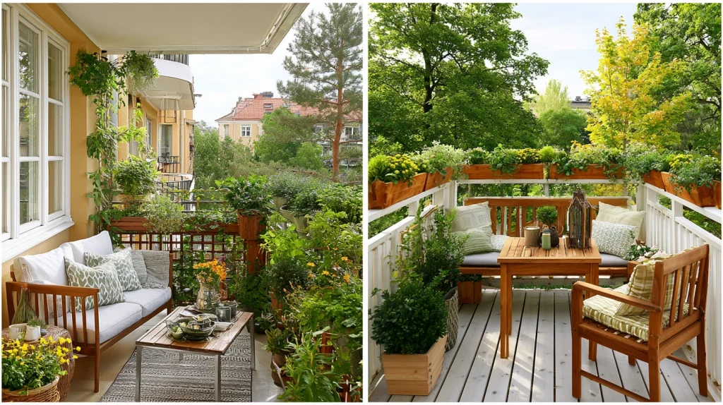 8 Famous Small Balcony Garden Ideas 8 Add Beautiful Terrace Ideas to a Small Balcony