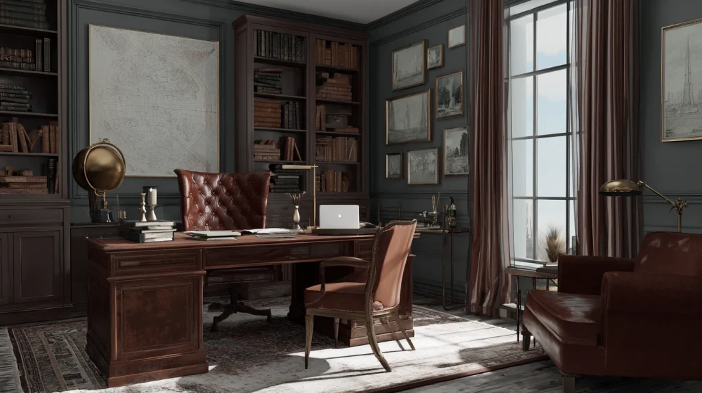 8 Modern CEO Office Interior Design Ideas 6 Add a Sophisticated Lawyer Office Style Influence