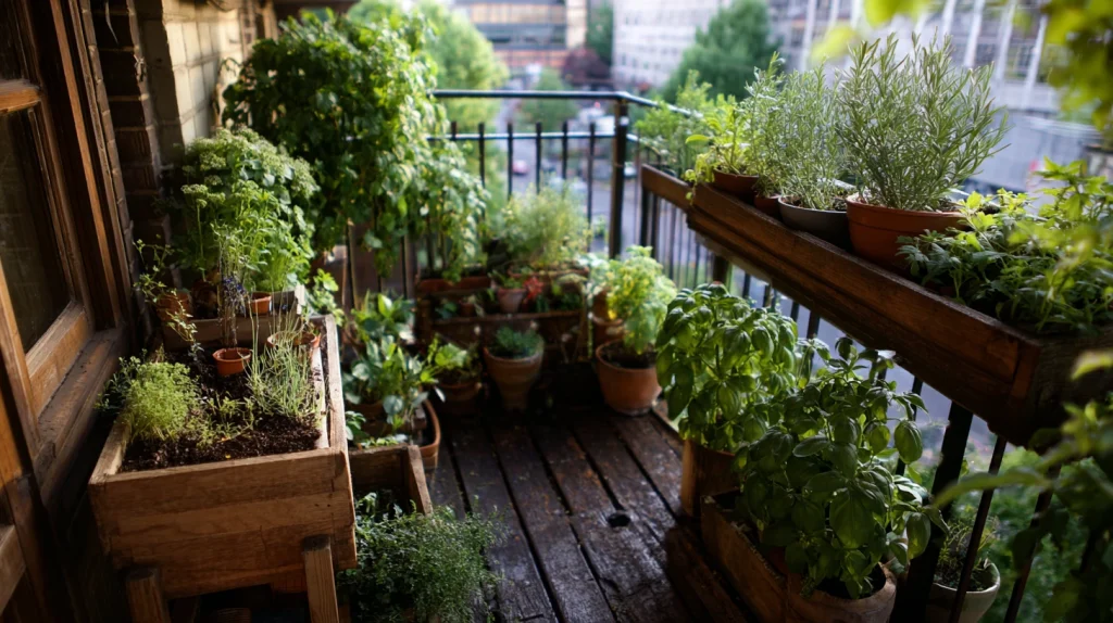12 Famous Balcony Garden Ideas 3 Apartment Balcony Herb Garden Ideas