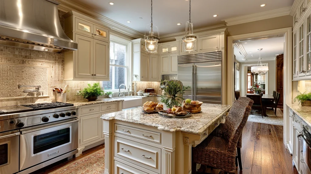 12 Modern Kitchen Backsplash Ideas for Brown Cabinets 7 Backsplash for Ivory Cabinets Soft Neutral Harmony