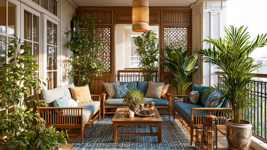 11 Unique Apartment Balcony Garden Ideas 11 Balcony Area Relaxation Zone Setup