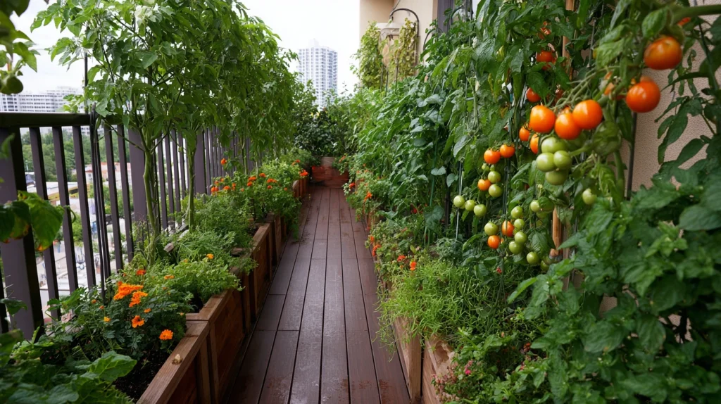 12 Famous Balcony Garden Ideas 12 Balcony Vegetable Garden with Mixed Crops