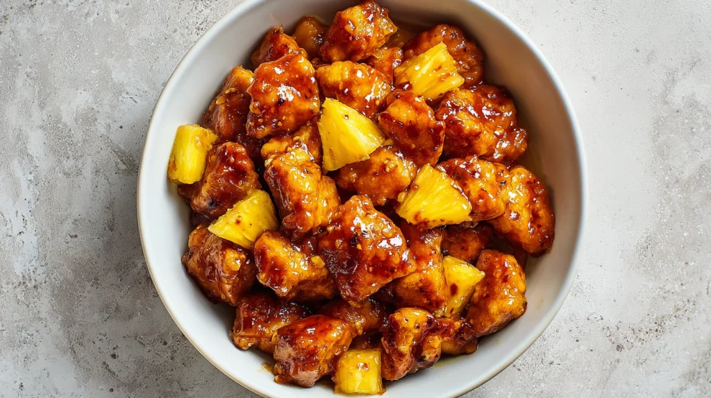 Delicious Pineapple Chicken - Easy, Sweet & Savory Dinner 13 Pineapple Chicken