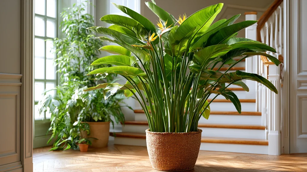 7 Unique Large Indoor Plants Ideas 6 Bird of Paradise for Bold Entryway Plants
