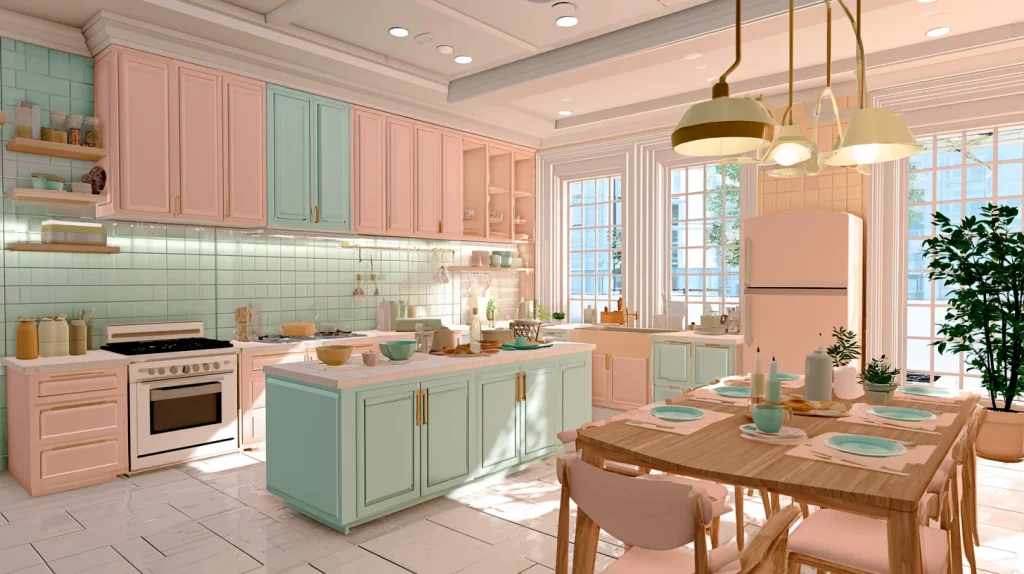 10 Modern Bloxburg Kitchen Ideas 5 Bloxburg Kitchen Color Ideas with Pastel Accents