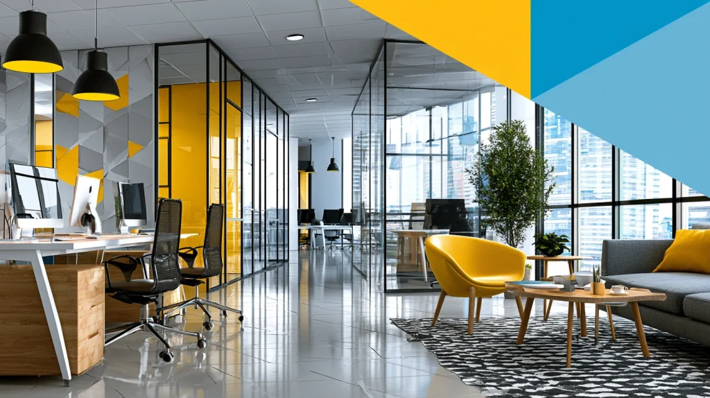 8 Unique Commercial Office Interior Design Ideas 9 Business Office Background with Brand Identity