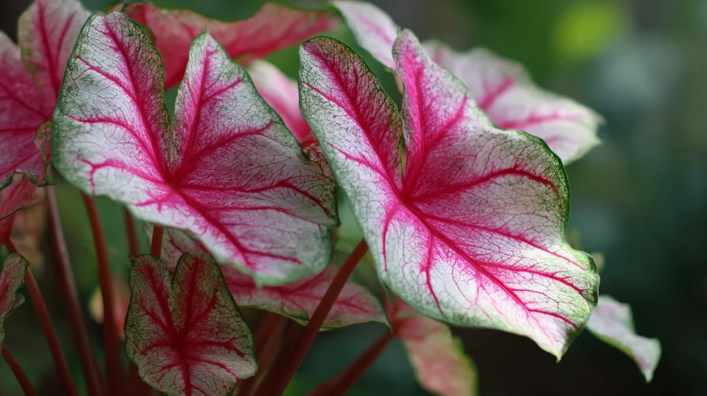 10 Colorful Plants to Keep in the Summer Garden Ideas 9 Caladiums for Tropical Foliage