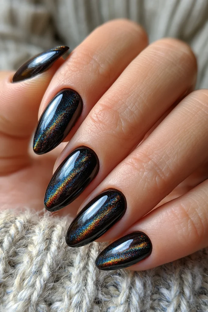 9 Brown Cat Eye Nails Ideas 5 Cat Eye Nails Almond Shape Elegance