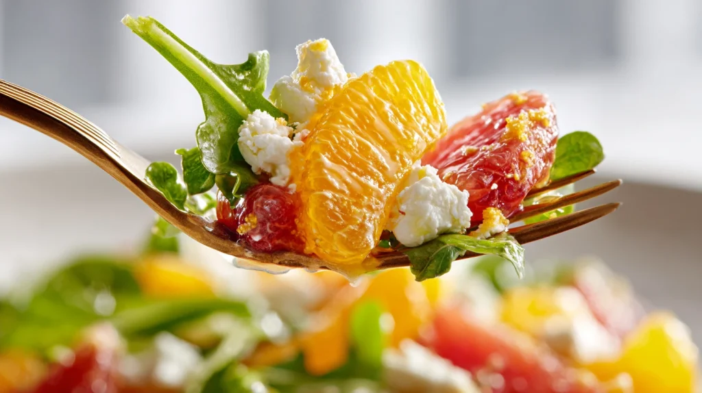Citrus Feta Salad - Easy, Fresh & Juicy Salad for Light Meals 2 Citrus Feta Salad
