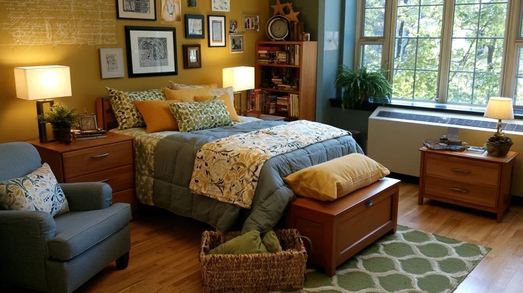 12 Popular Room Decor Ideas Bedroom Aesthetic Wall 8 College Dorm Room Ideas Green Wall Themes