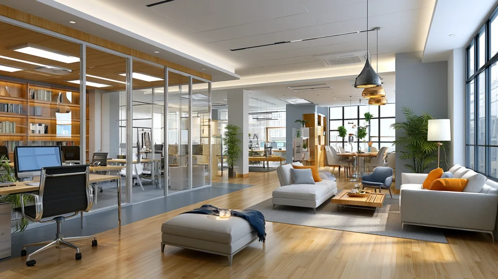 8 Famous Corporate Office Interior Design Ideas 9 Commercial Office Ideas with Clean Minimal Style
