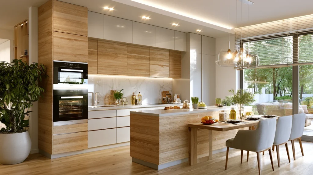 11 Famous Indian Kitchen Design Ideas 6 Compact Flat Interior Kitchen Solutions